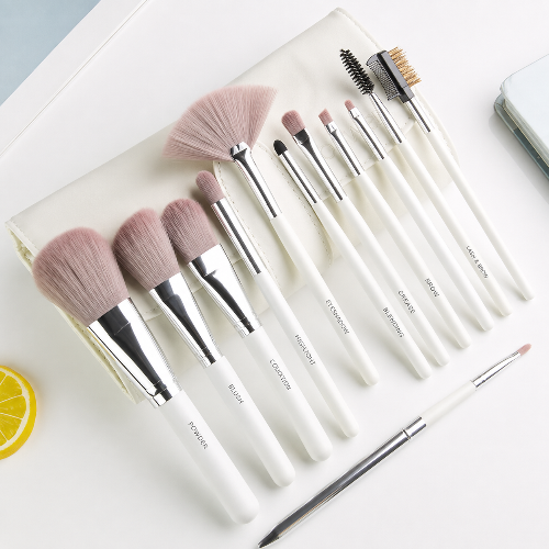 Beginner Makeup Brush Set  Eyeshadow, Powder, Blush & Contour Brushes