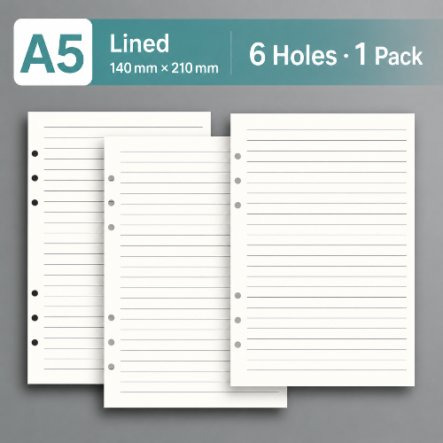 Cute Cat-Shaped Magnetic Binder Notebook for Students