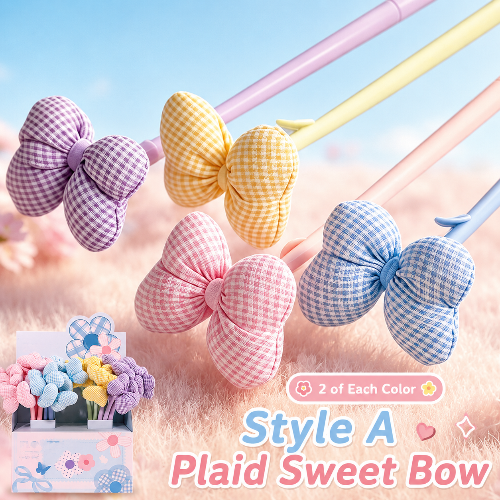 Cute Fabric Flower Gel Pen