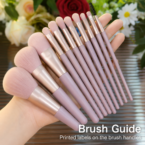 12-Piece Makeup Brush Set | Eyeshadow, Blush & Contour Brushes