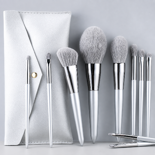 Large Fluffy Blush & Powder Brush with Soft Synthetic Bristles