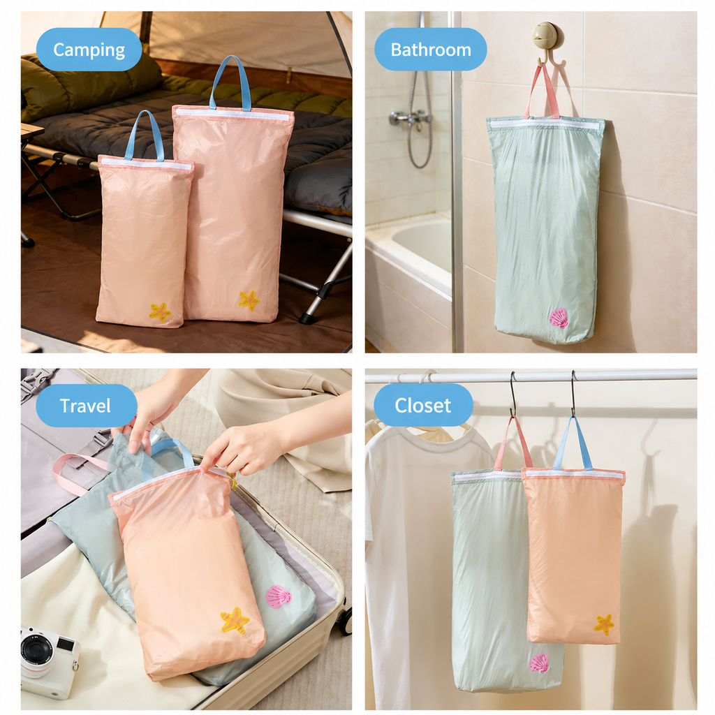 Large Capacity Travel Shoe & Clothing Organizer Bag