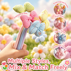 Cute Fabric Flower Gel Pen