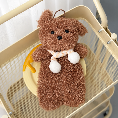 Cute Puppy Plush Pencil Case & Makeup Pouch