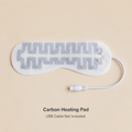 USB Heated Eye Mask Replacement Insert with Adjustable Temperature and Timer