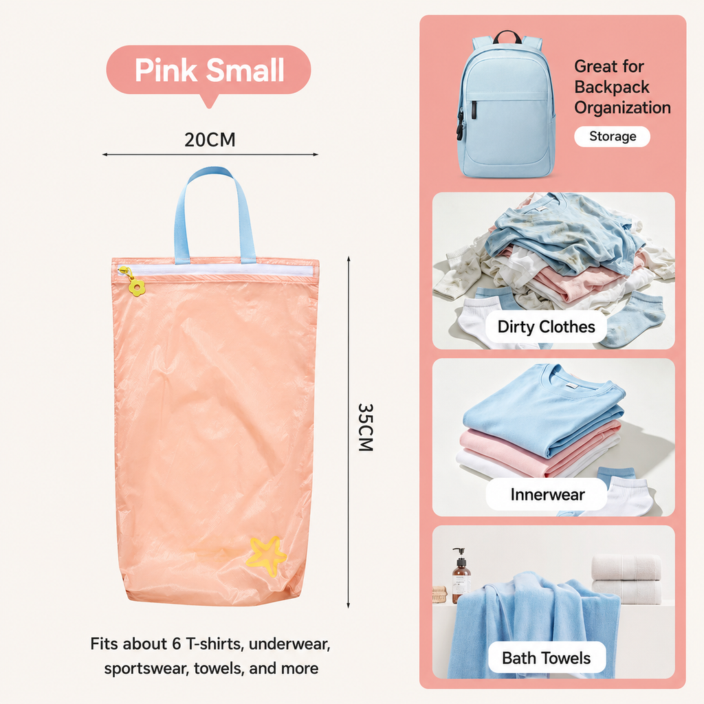 Large Capacity Travel Shoe & Clothing Organizer Bag