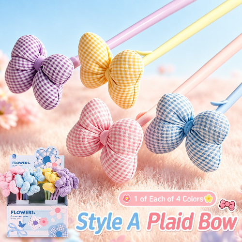 Cute Fabric Flower Gel Pen