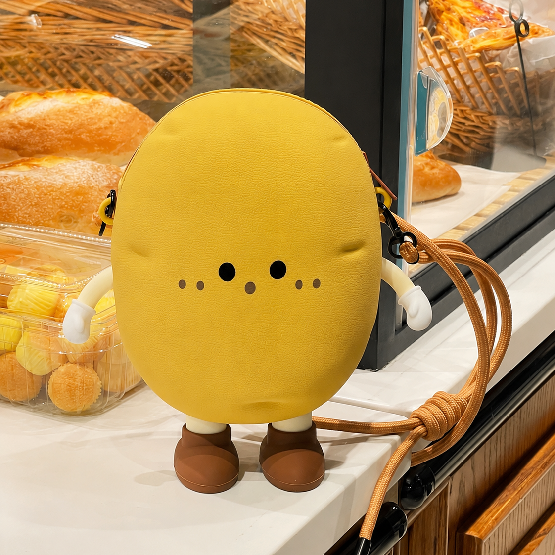 Cute Potato Silicone Crossbody Bag