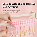 Portable Folding Travel Hangers with Clips  Mini Clothes Drying Rack for Hotels & Trips
