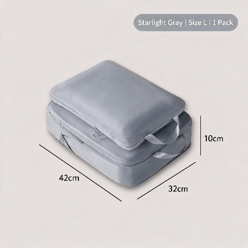 Travel Compression Packing Cubes for Clothes and Underwear
