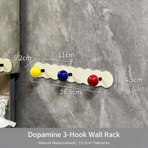 Wall-Mounted Hair Accessory & Eyewear Organizer