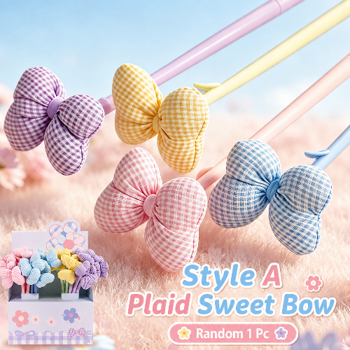 Cute Fabric Flower Gel Pen
