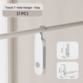 Portable Foldable Travel Hanger with Clips