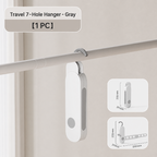 Portable Foldable Travel Hanger with Clips