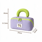 Large Capacity Travel Makeup Organizer Bag with Handle
