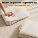 Travel Compression Packing Cubes for Clothes and Underwear