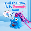 Viral Hair-Pulling Monster Toy with Lights & Screaming Sounds