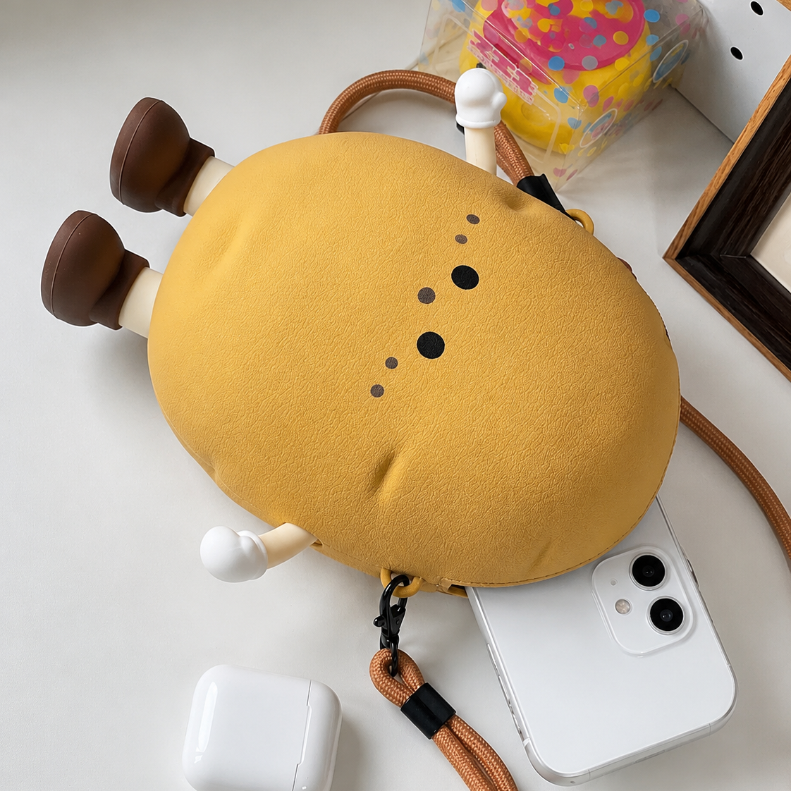 Cute Potato Silicone Crossbody Bag
