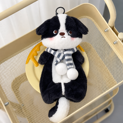 Cute Puppy Plush Pencil Case & Makeup Pouch