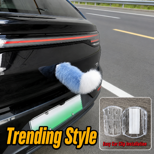 Sound-Activated Electric Wagging Tail Car Decoration