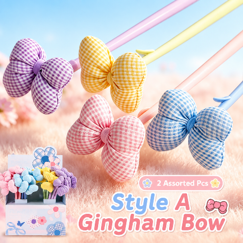 Cute Fabric Flower Gel Pen