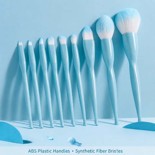 Large Fluffy Blush & Powder Brush with Soft Synthetic Bristles