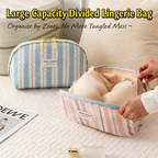 3-in-1 Travel Lingerie Organizer Bag with Compartments