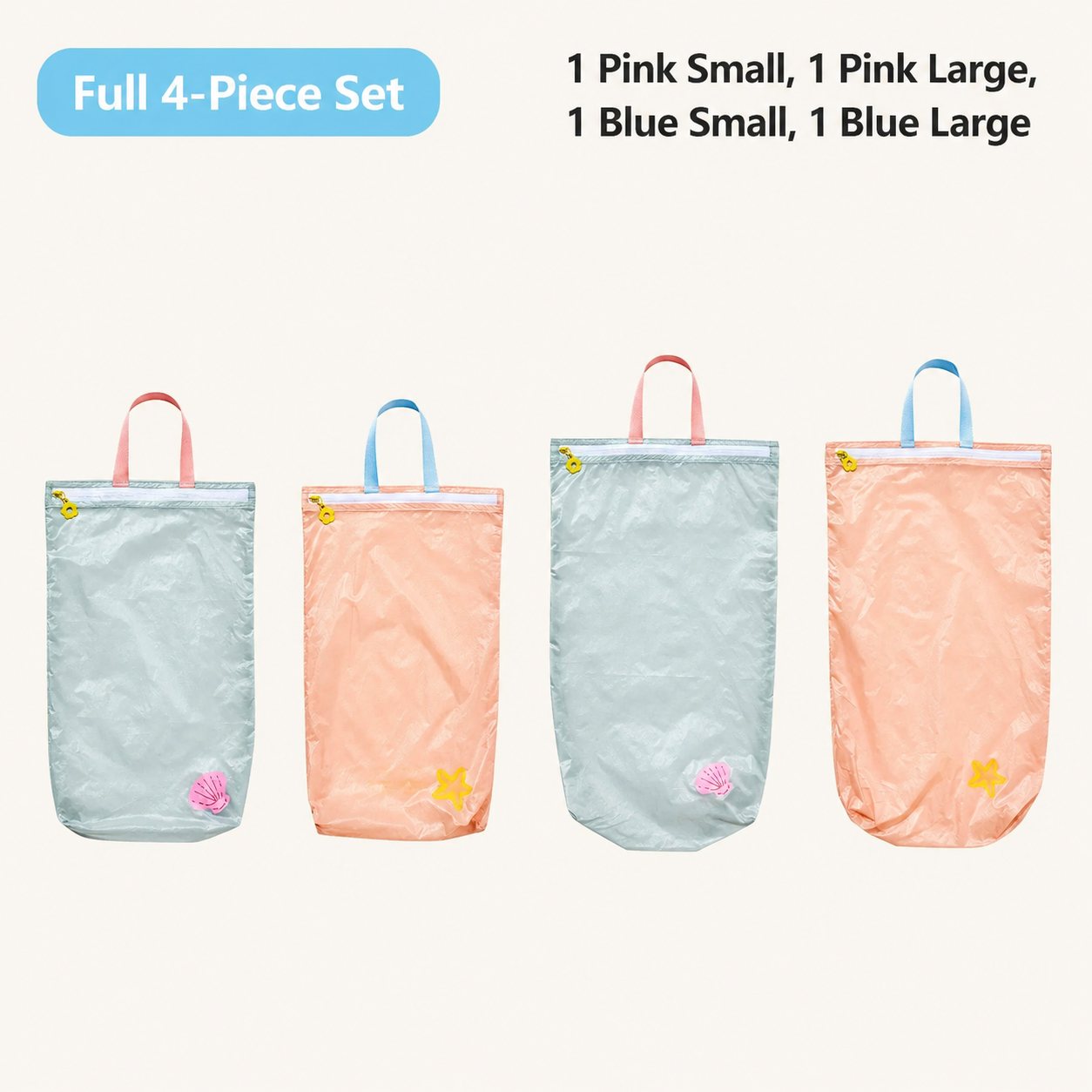 Large Capacity Travel Shoe & Clothing Organizer Bag