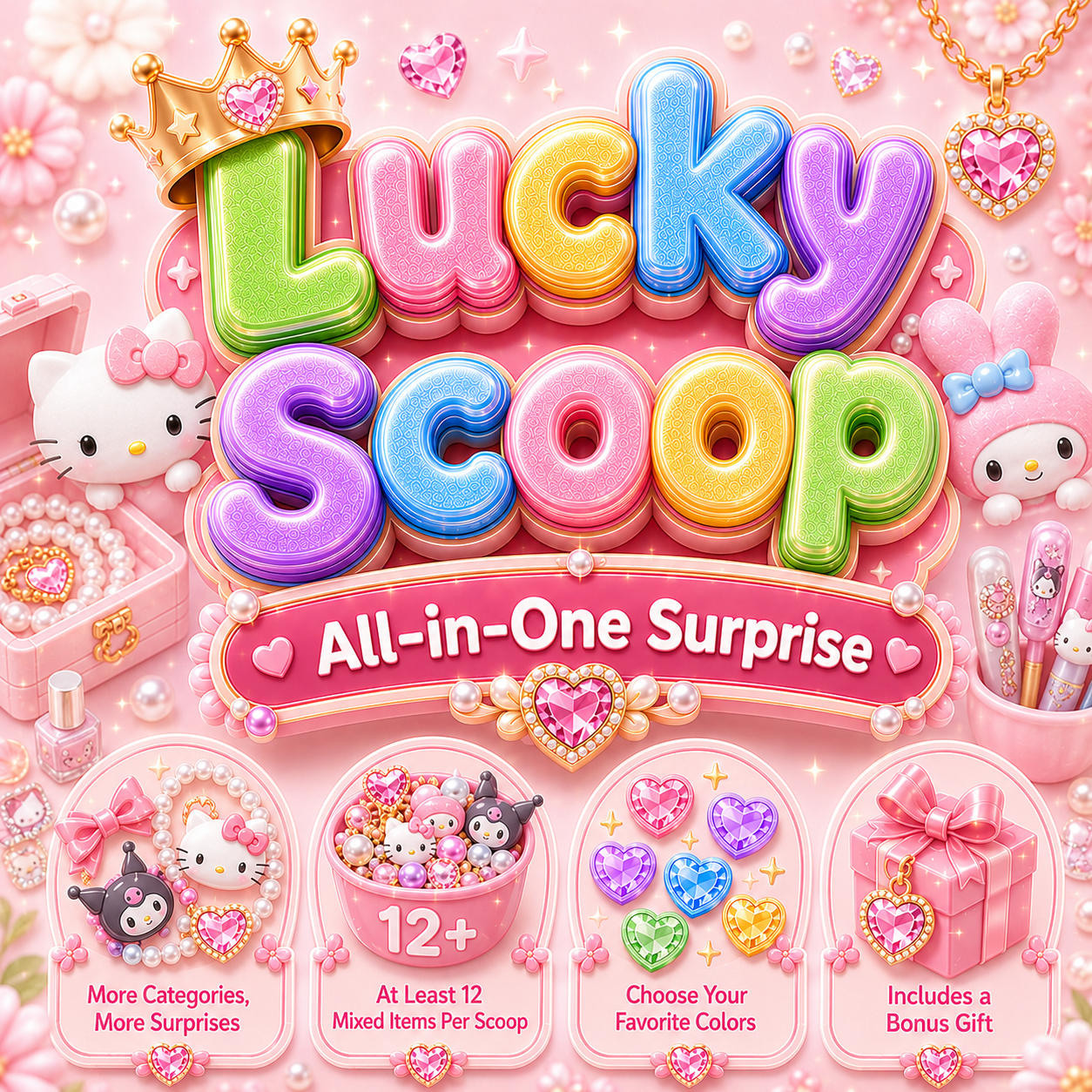 Lucky Scoop –( All-in-One Surprise Mystery Box)