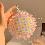 Cute Polka Dot Dual-Sided Bath Loofah