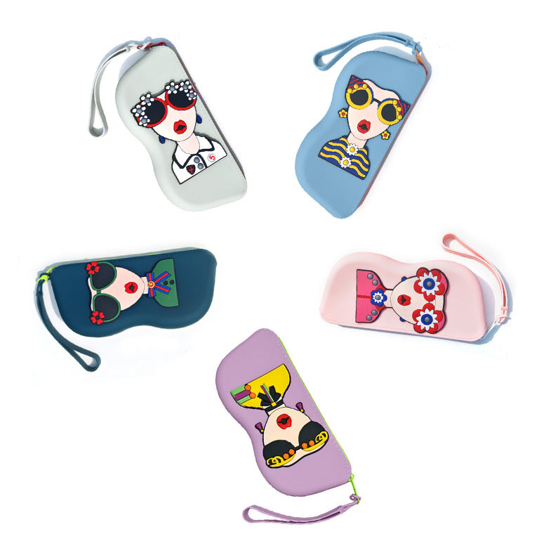 Portable Silicone Sunglasses & Coin Pouch