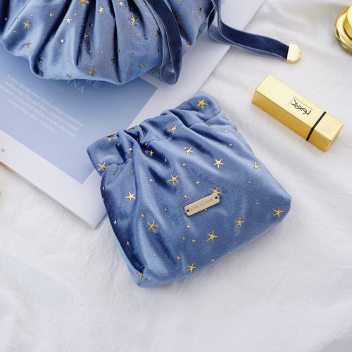 Viral Drawstring Makeup Bag | Large Capacity Cosmetic & Toiletry Organizer for Travel