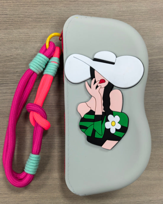 Portable Silicone Sunglasses & Coin Pouch