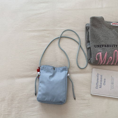 Lightweight Nylon Crossbody Phone & Bottle Bag