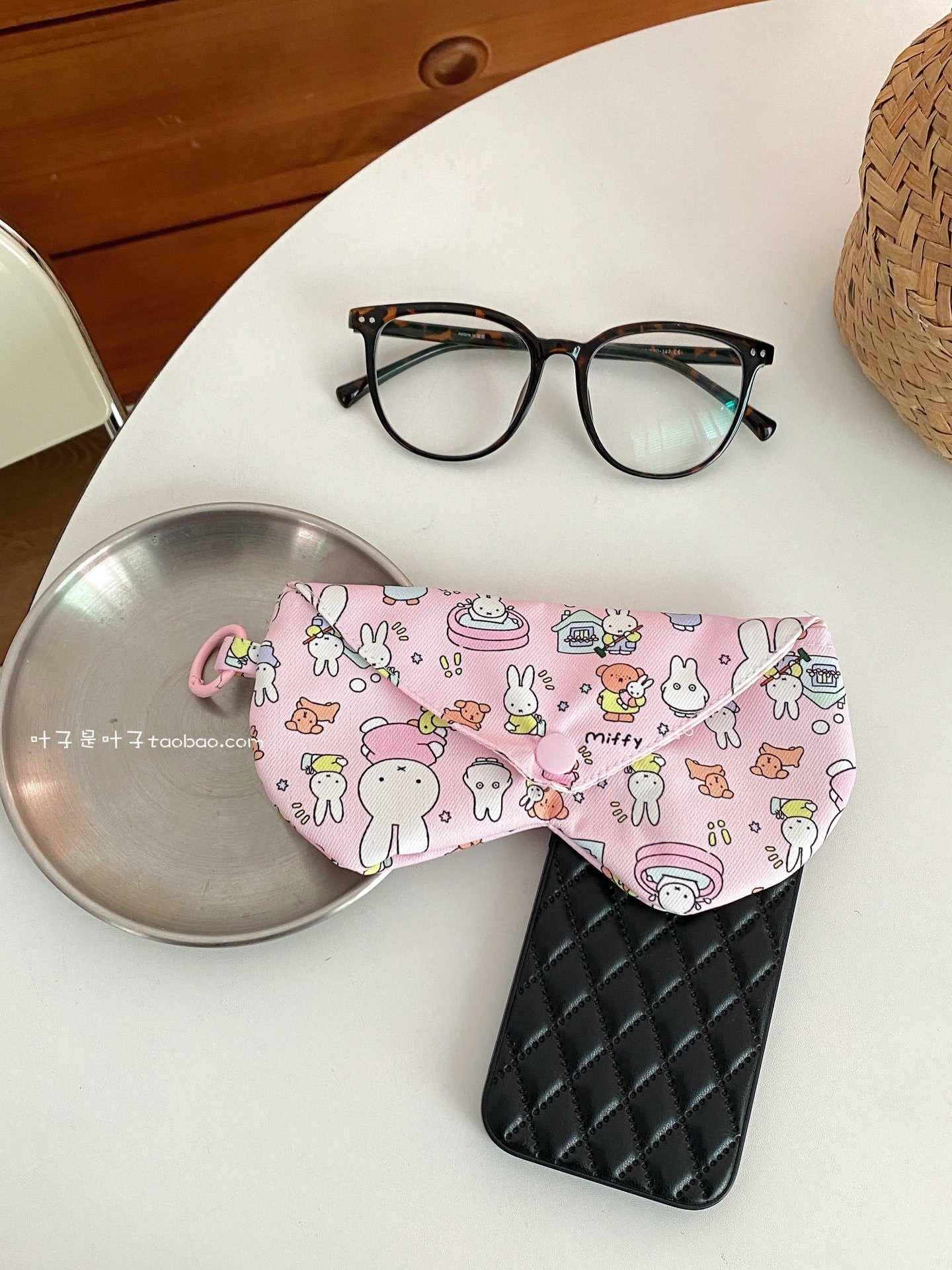 Cute Cat Protective Eyewear Pouch