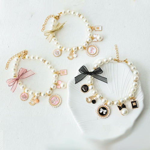 Cute Pet Necklace Collar for Cats & Small Dogs