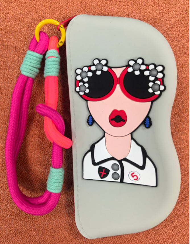 Portable Silicone Sunglasses & Coin Pouch