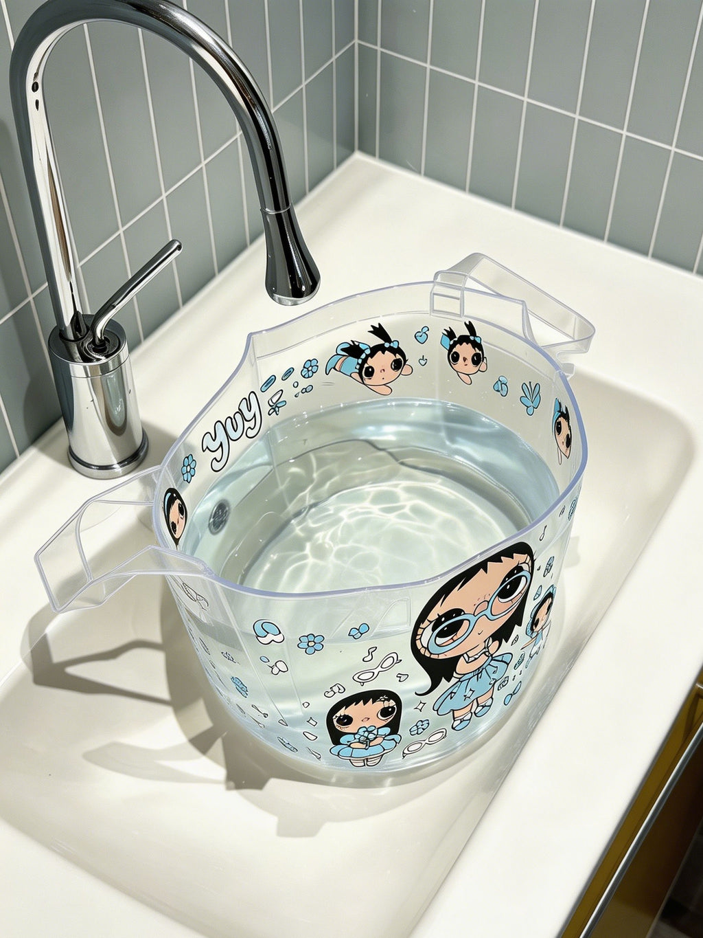 Portable Foldable Travel Wash Basin for Laundry, Face Washing & Foot Soaking