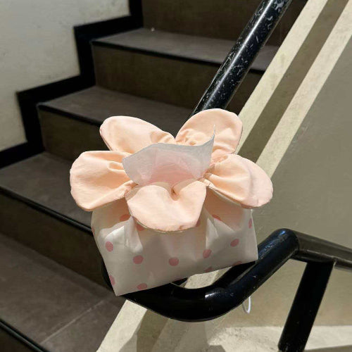 Flower-Shaped Tissue Box Cover  Cute Desktop Tissue Holder