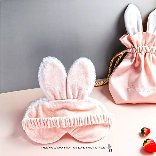 Cute Bunny Ear Sleep Mask