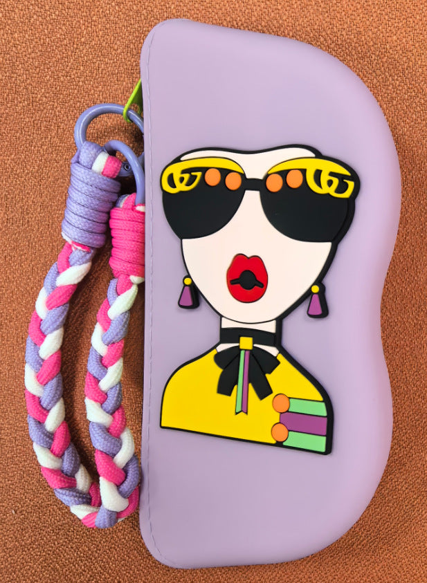 Portable Silicone Sunglasses & Coin Pouch