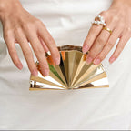 Acrylic Evening Clutch Bag with Crossbody Strap