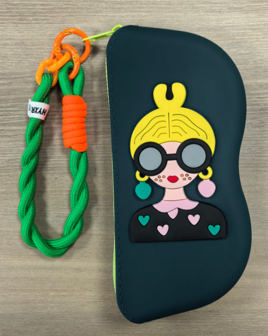 Portable Silicone Sunglasses & Coin Pouch