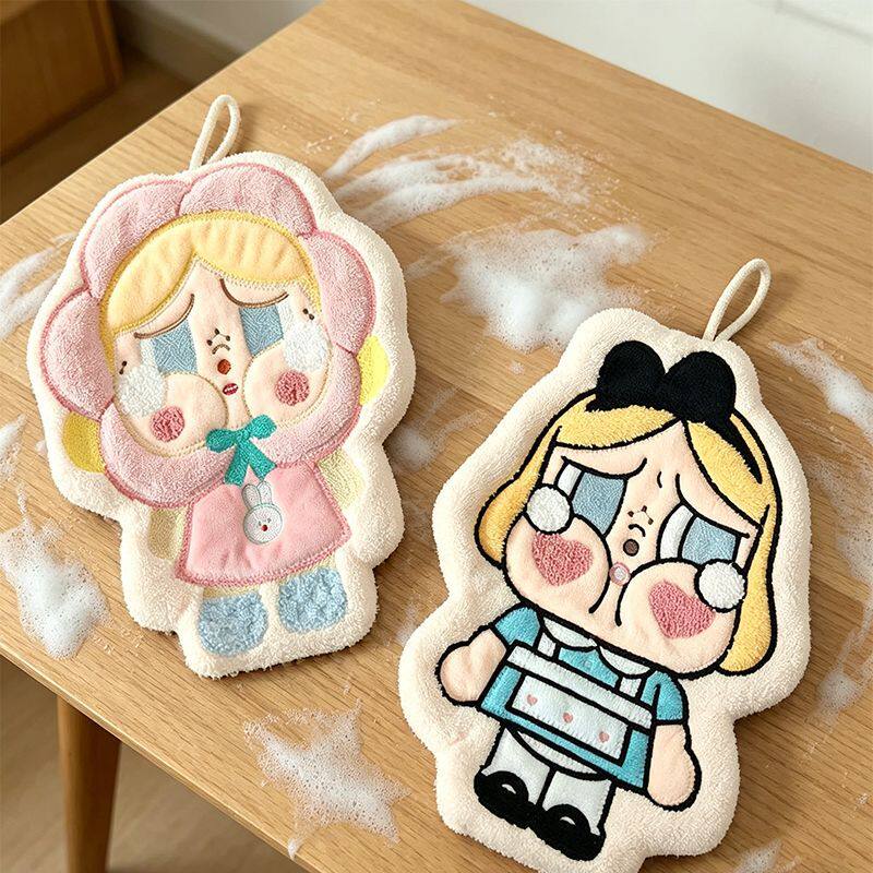Cute Cartoon Hanging Absorbent Hand Towel