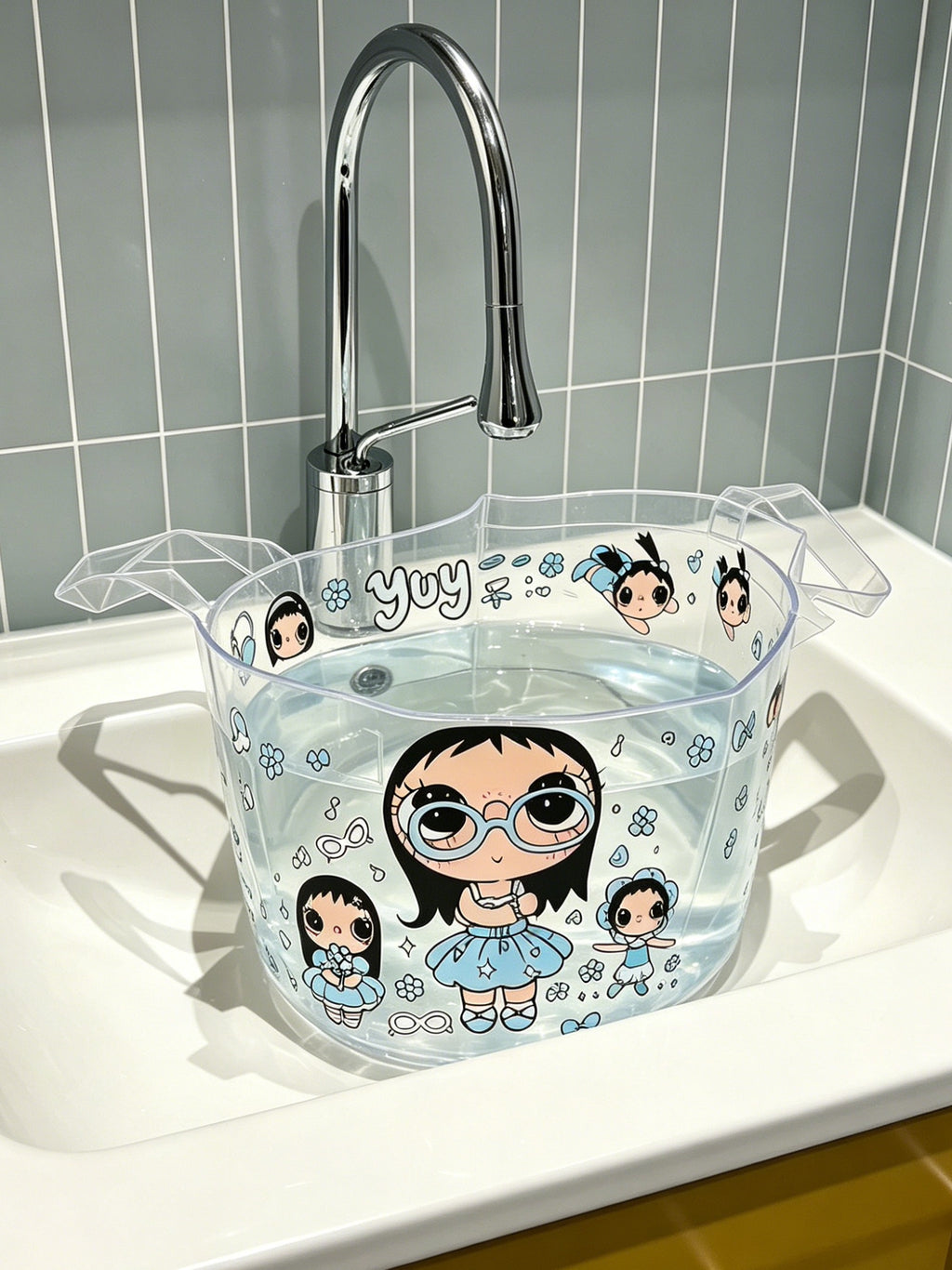 Portable Foldable Travel Wash Basin for Laundry, Face Washing & Foot Soaking
