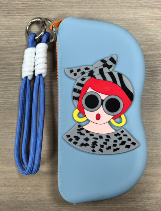 Portable Silicone Sunglasses & Coin Pouch