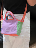 Dopamine Mini Canvas Crossbody Tote Bag