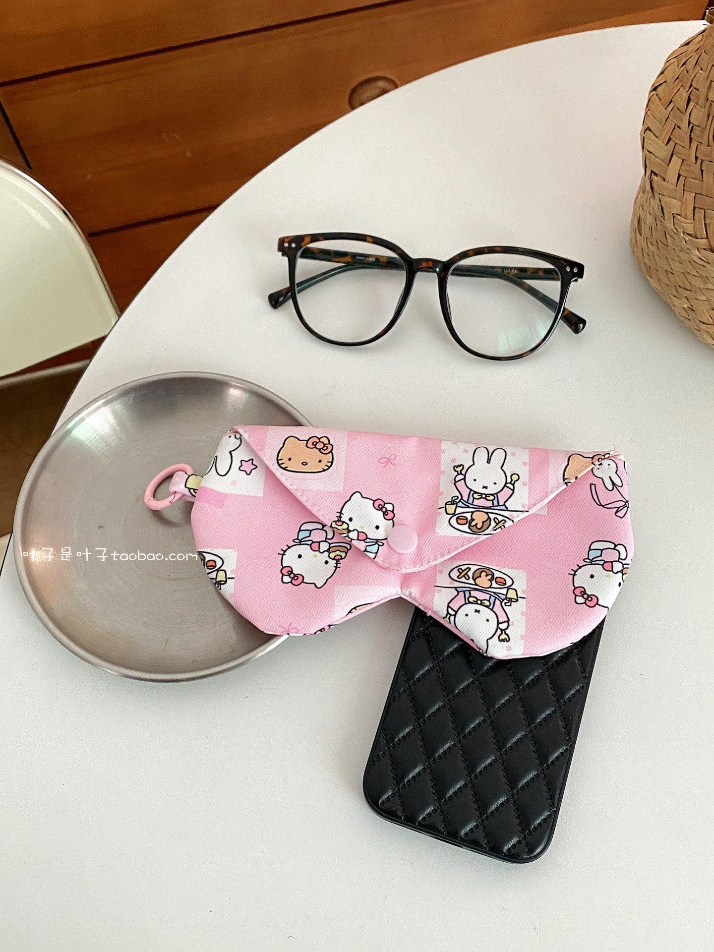 Cute Cat Protective Eyewear Pouch