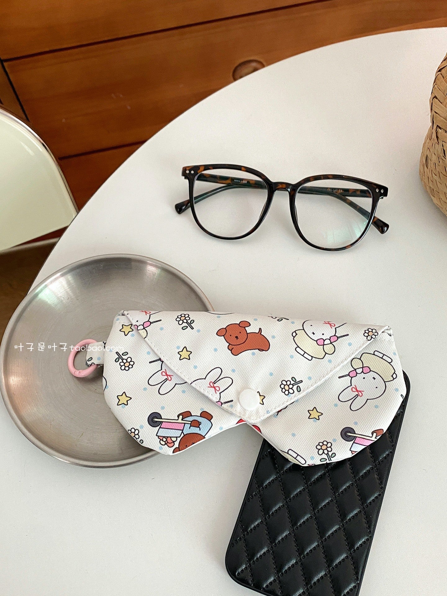 Cute Cat Protective Eyewear Pouch