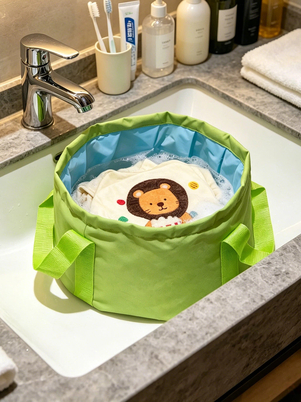 Portable Foldable Travel Wash Basin